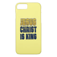Jesus Christ is King yellow