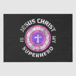 Jesus Christ Is My Superhero Jesus Tissue Paper