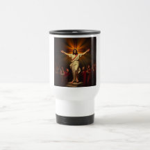 Jesus Christ is Risen Travel Mug