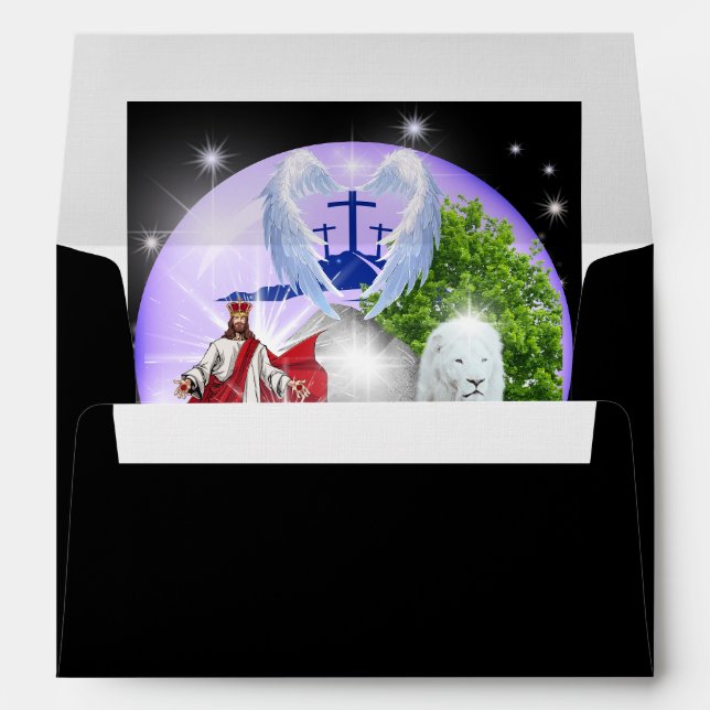 Jesus Christ Lamb Of God Has Risen Envelopes (Back (Bottom))