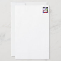 Jesus Christ Lamb Of God Has Risen Stationery