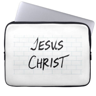 Jesus Christ Laptop Sleeve