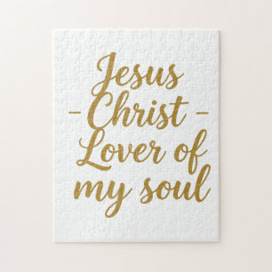 Jesus Christ Lover of My Soul 252-Piece Puzzle