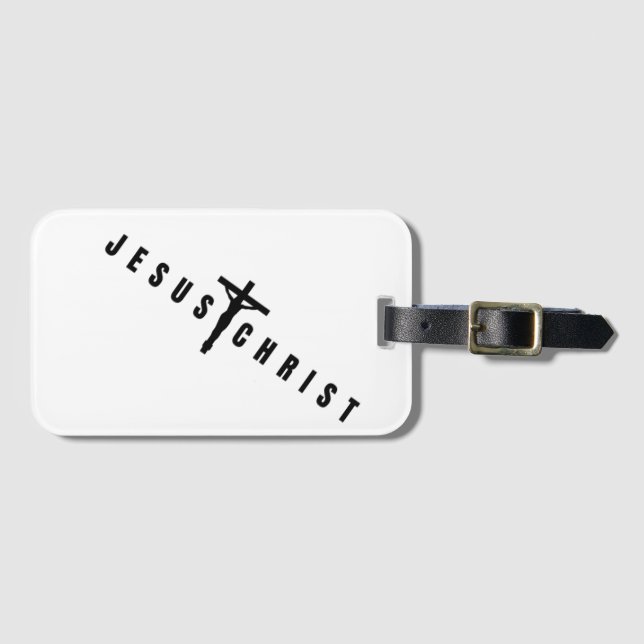 Jesus Christ Luggage Tag (Front Horizontal)