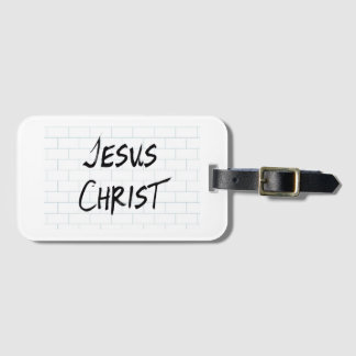 Jesus Christ Luggage Tag