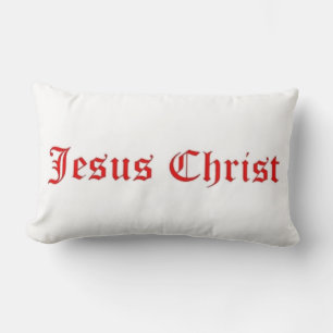 JESUS CHRIST LUMBAR PILLOW