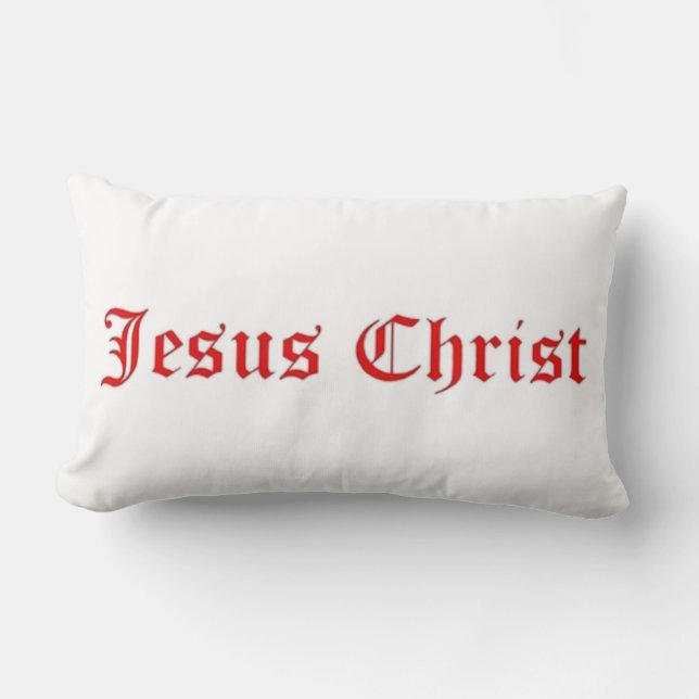 JESUS CHRIST LUMBAR PILLOW (Front)
