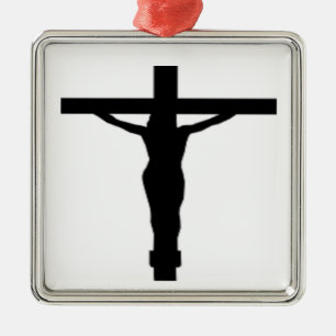 JESUS CHRIST METAL ORNAMENT