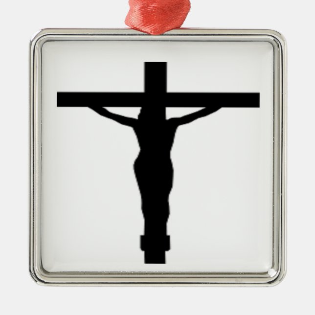 JESUS CHRIST METAL ORNAMENT (Front)