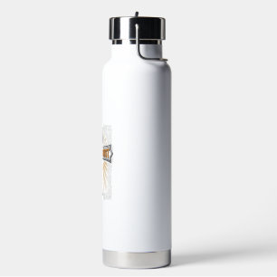 Jesus Christ My Living Hope Vintage Cross Water Bottle