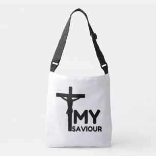 JESUS CHRIST MY SAVIOUR CROSSBODY BAG