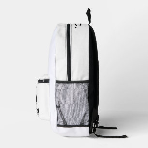 Jesus Christ of now there’s black and white backpa Printed Backpack