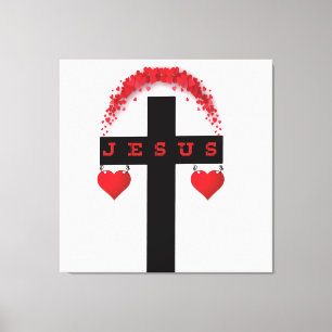 Jesus Christ of the Cross Canvas Print