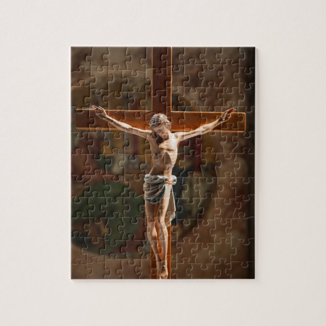Jesus Christ on the Cross Jigsaw Puzzle (Vertical)
