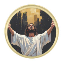 Jesus Christ Our Saviour | Black and Gold