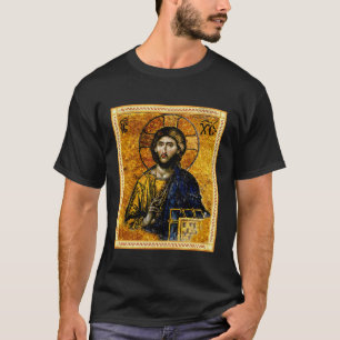 Jesus Christ Pantocrator Eastern Orthodox Byzantin T-Shirt