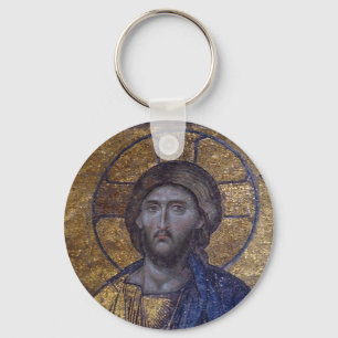 Jesus Christ Pantocrator Keychain