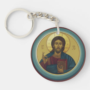 Jesus Christ Pantocrator  Keychain