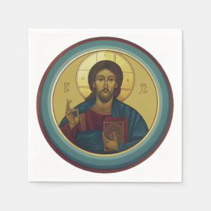 Jesus Christ Pantocrator Napkin
