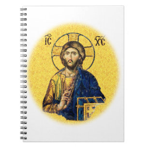 Jesus Christ Pantocrator Notebook