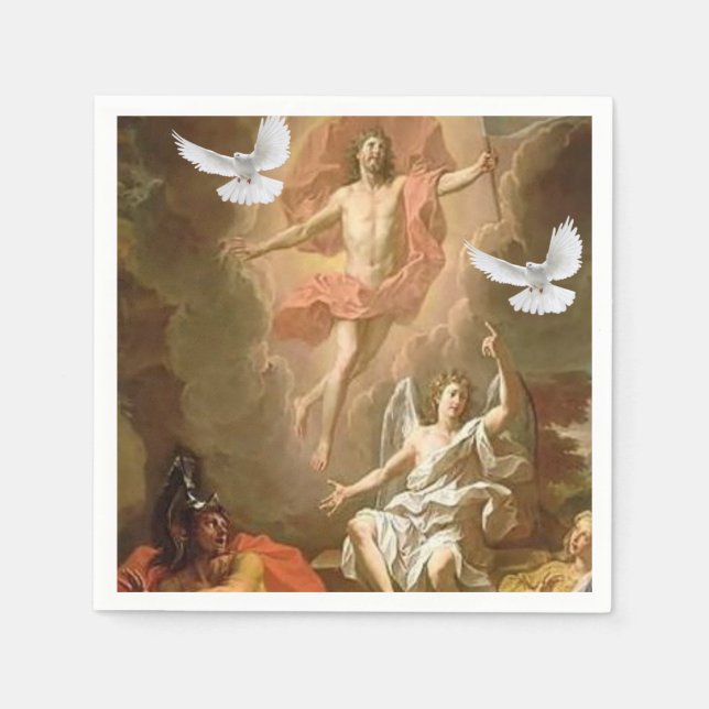 Jesus Christ Paper Napkins (Front)