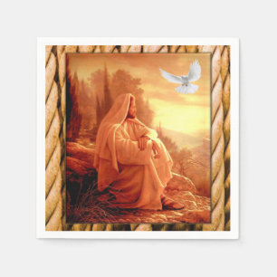 Jesus Christ Paper Napkins
