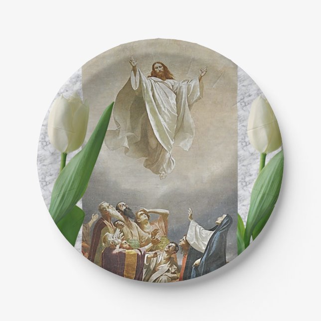 Jesus Christ Paper plates (Front)