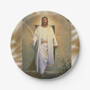 Jesus Christ Paper plates