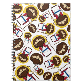 Jesus Christ Patterned Notebook