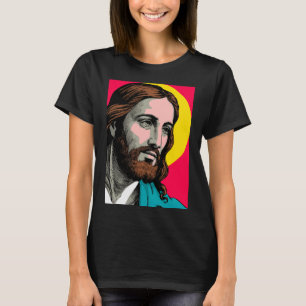 Jesus Christ Pop Art Religious Easter &amp; Christ T-Shirt