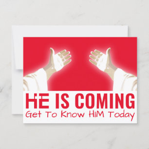 JESUS CHRIST POSTCARD