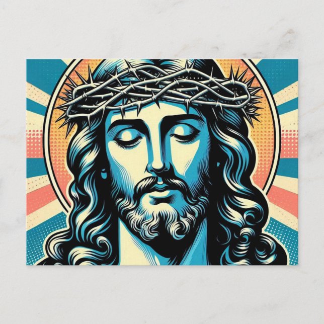 Jesus Christ Postcard (Front)
