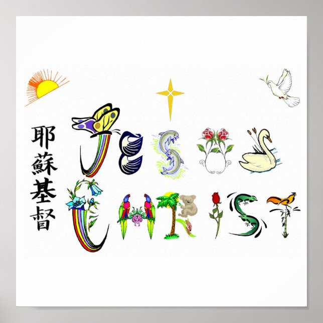 Jesus Christ Poster (Front)