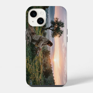Jesus Christ Praying Christian iPhone Case