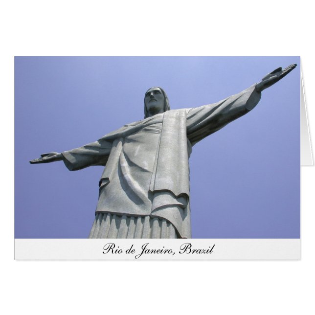 Jesus Christ Redeemer, Rio de Janeiro, Brazil (Front Horizontal)