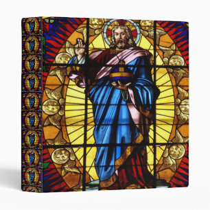 Jesus Christ Religious art Stained glass Binder