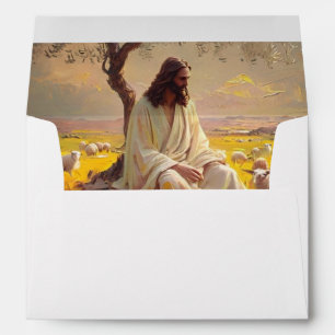 Jesus Christ Religious Easter Catholic  Envelope