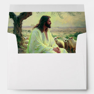 Jesus Christ Religious Easter Catholic  Envelope