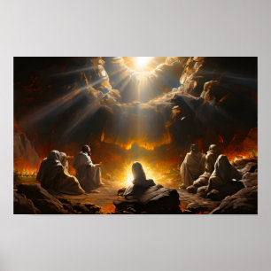 Jesus Christ resurrection Poster
