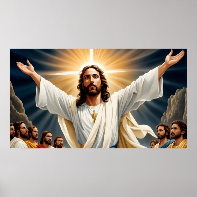 Jesus Christ resurrection  Poster (Front)