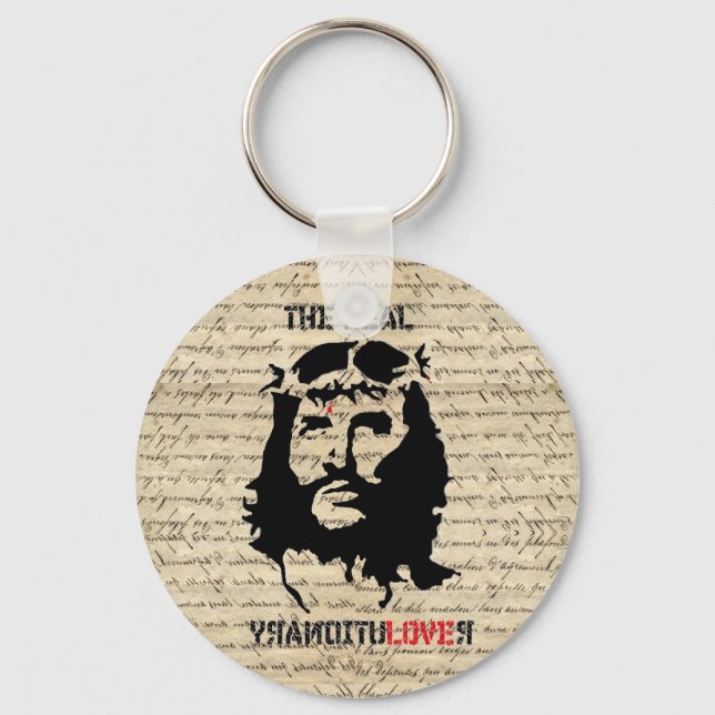 Jesus Christ revolutionary Keychain (Front)