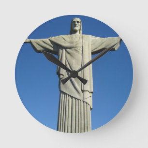 Jesus Christ Round Clock