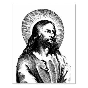 Jesus Christ Rubber Stamp
