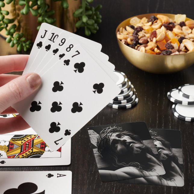 Jesus Christ’s Pain and Eternal Redemption Playing Cards (In Situ)