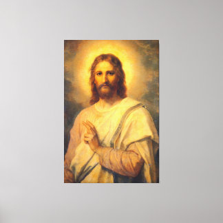Jesus Christ Saviour Canvas Print
