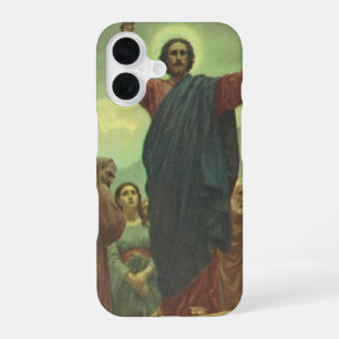 Jesus Christ Sermon on the Mount, Vintage Religion iPhone 16 Case
