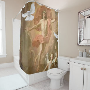 Jesus Christ Shower Curtain