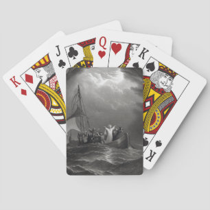 Jesus Christ Stills the Tempest Playing Cards