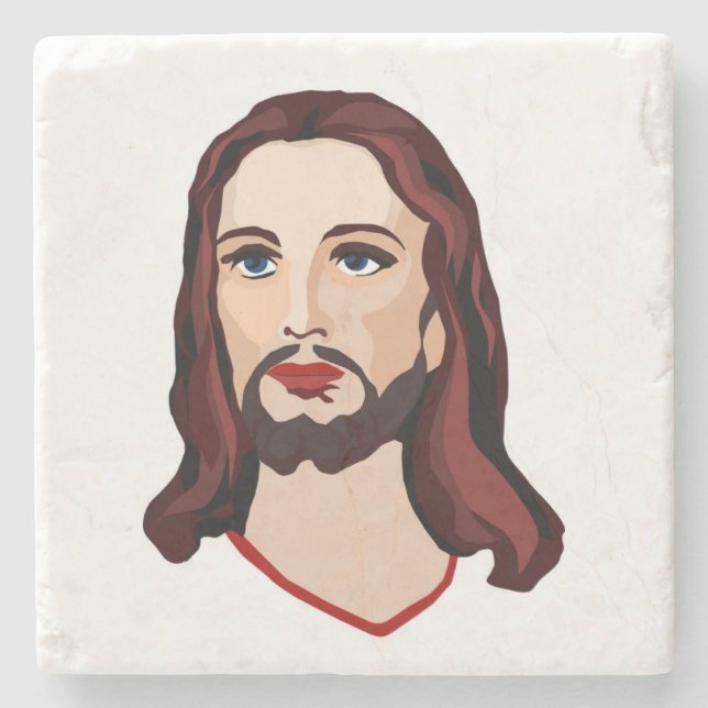 JESUS CHRIST STONE COASTER (Front)
