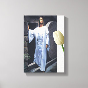 Jesus Christ Stretched Canvas Print Canvas